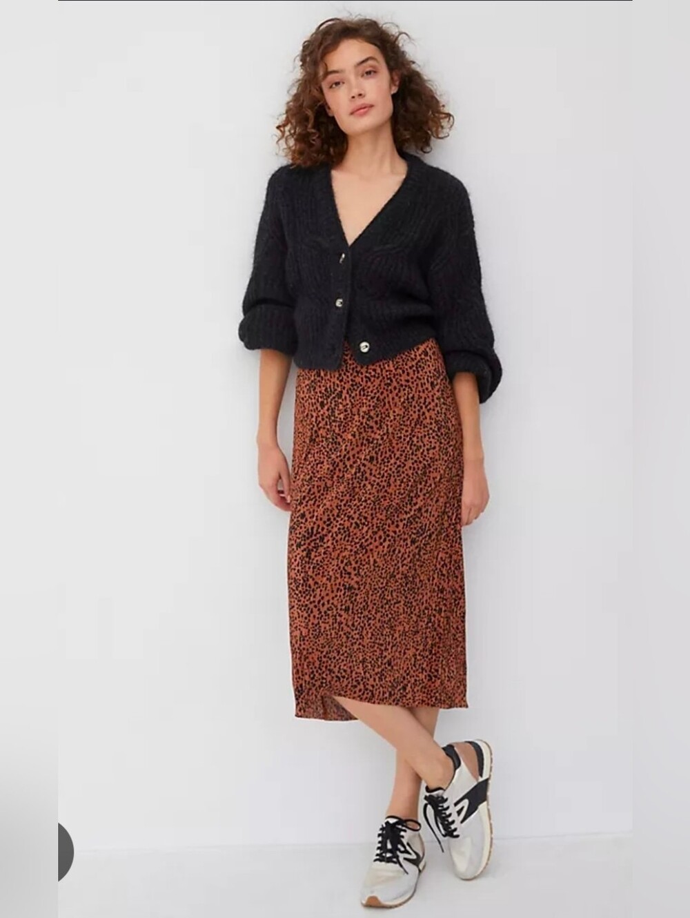 Anthropologue Maeve Mazie Pleated Midi Skirt